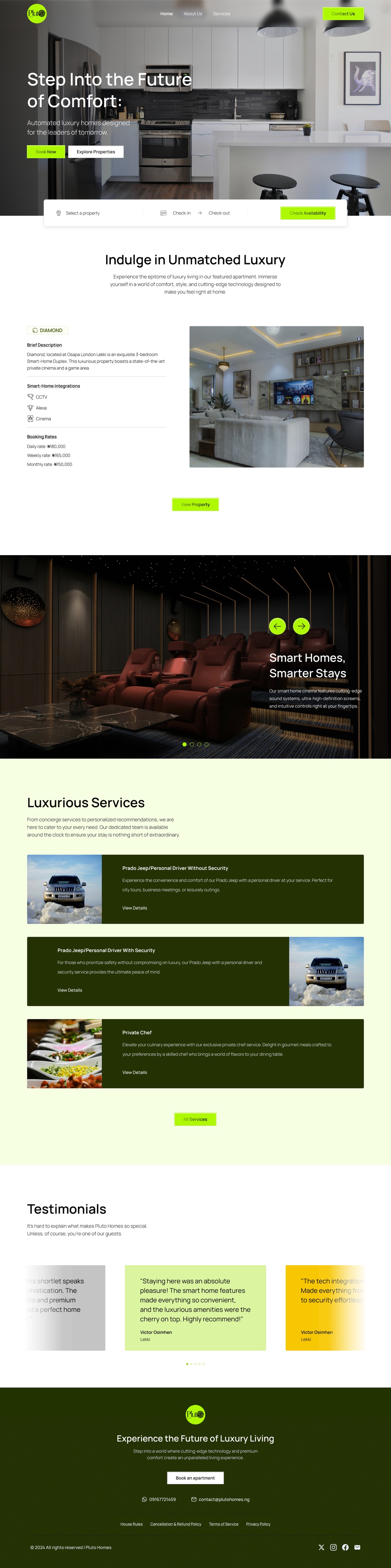Pluto Homes